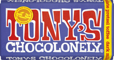 Tony's Chocolonely Mörk Choklad Pretzel Toffee 180g
