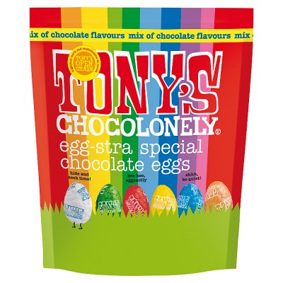 Tony's Chocolonely Egg-stra Special Chocolate Eggs