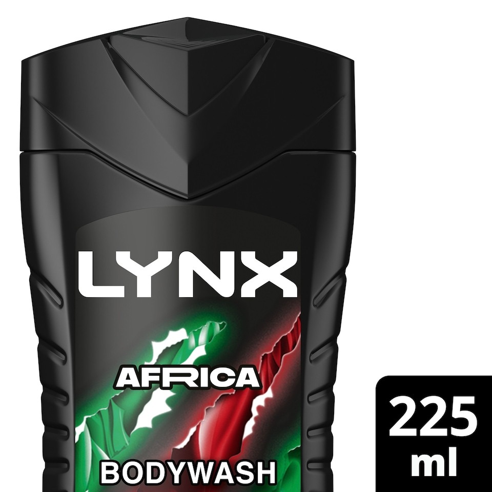 Lynx Africa Bodywash Shower Gel 225ml