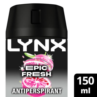 Lynx Epic Fresh Anti-Perspirant Aerosol 150 ml