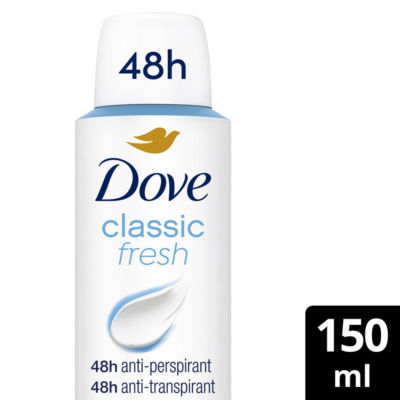 Dove Anti-Perspirant Aerosol Classic Fresh 150ml