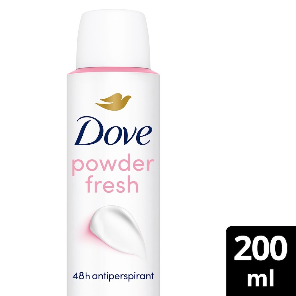 Dove Women Powder 48h Antiperspirant Deodorant 200ml