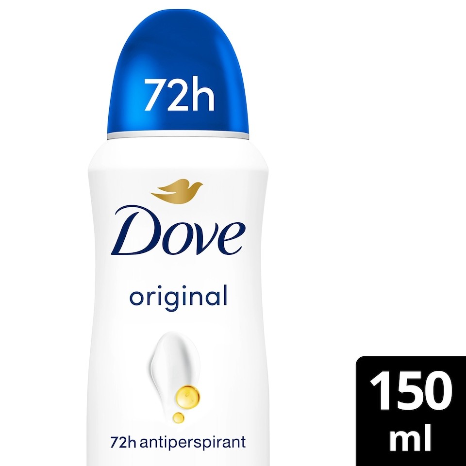 Dove Advanced Care Original 72h Antiperspirant Deodorant 150ml