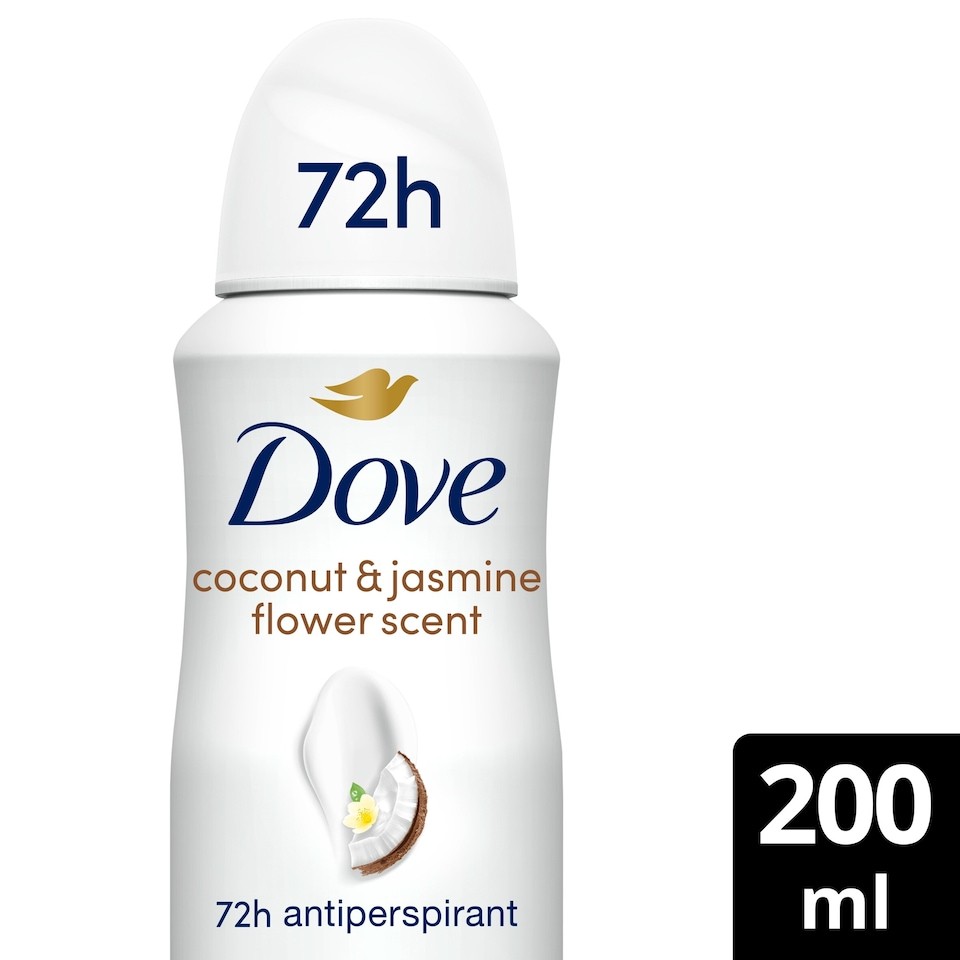 Dove Women Coconut & Jasmine 72h Advanced Care Antiperspirant Deodorant 200ml