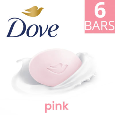 Dove Pink Beauty Bar 6x 90 g