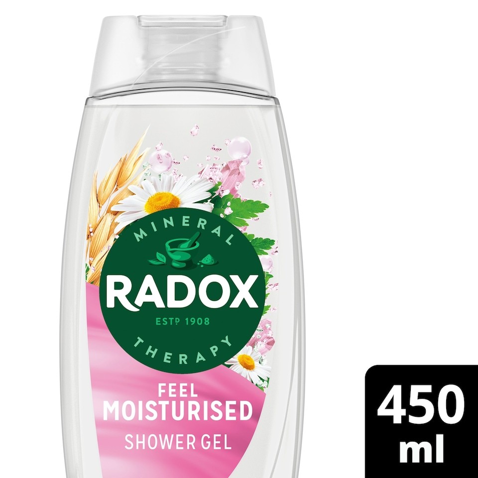 Radox Chamomile & Oats Feel Moisturised Shower Gel Body Wash 450ml