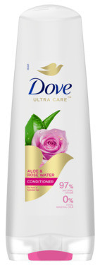 Dove Balsam Aloe Vera & Rose Water 350ml Styrker og Fukter