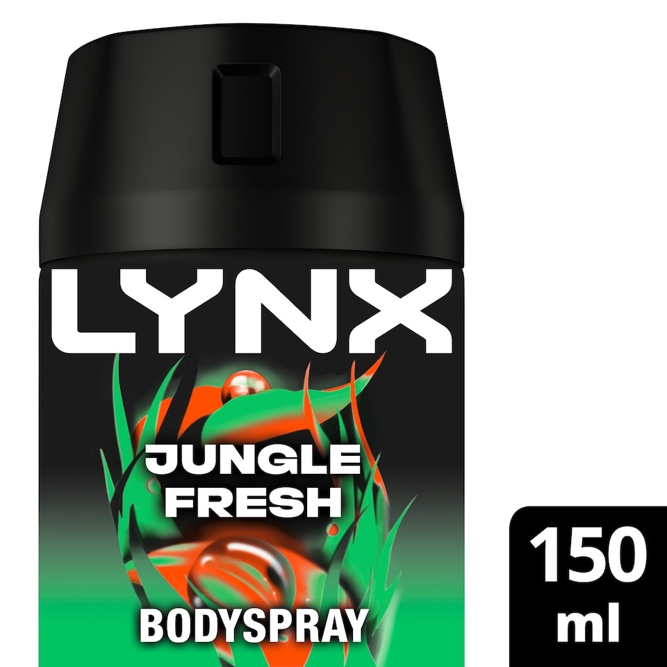 Lynx Jungle Fresh 48h Deodorant Bodyspray for Men 150ml