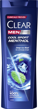 Clear Shampoo Cool Sport Menthol 360ml