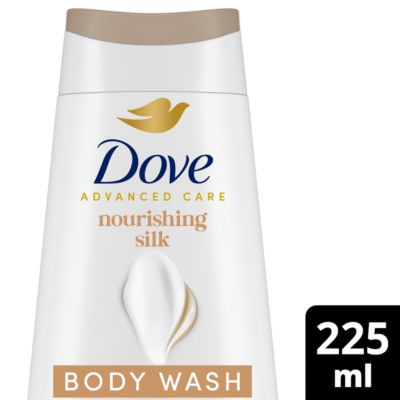 Dove Advanced Care Nourishing Silk Body Wash 225 ml