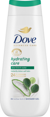 Dove Shower Gel Hydrating Care Advanced Care 225ml Dusjsåpe