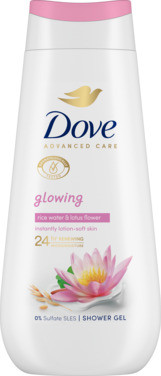 Dove Shower Gel Glowing Advanced Care 225ml Dusjsåpe