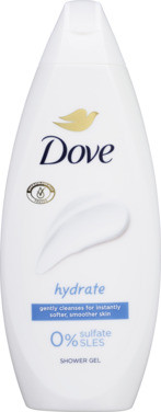 Dove Shower Gel Hydrate 250ml Dusjsåpe