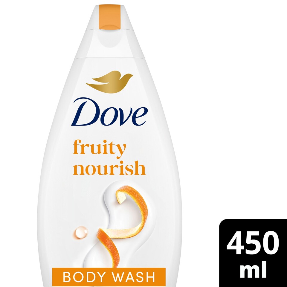 Dove Fruity Nourish Body Wash Shower Gel 450ml