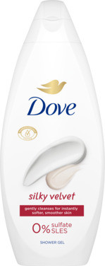 Dove Shower Gel Silky Velvet 250ml Dusjsåpe