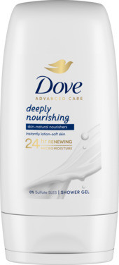 Dove Shower Gel Deeply Nourishing 55ml Travel Size Dusjsåpe