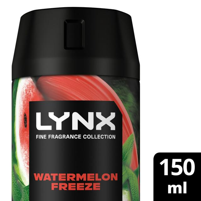 Lynx Watermelon Freeze 72h Fine Fragrance Deodorant Body Spray for Men 150ml
