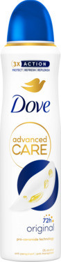 Dove Spray Deo Original Antiperspirant Advanced Care 150ml