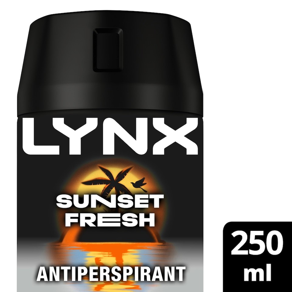 Lynx Antiperspirant Deodorant Sunset Fresh 250ml