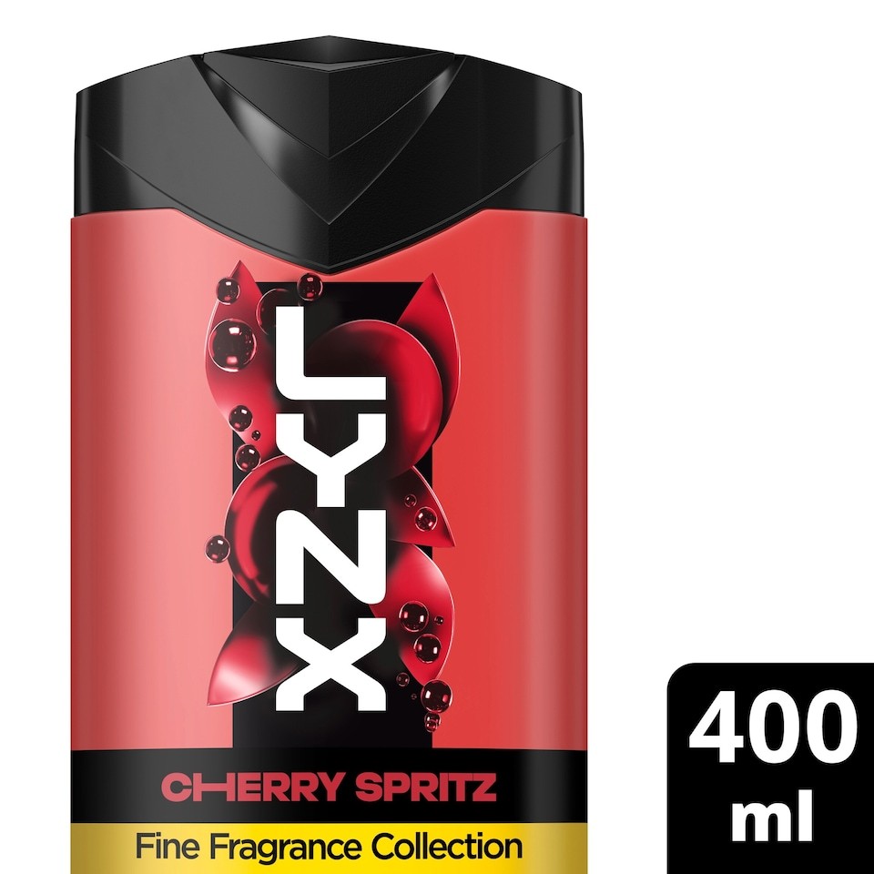Lynx Fine Fragrance Cherry Spritz Body Wash 400ml