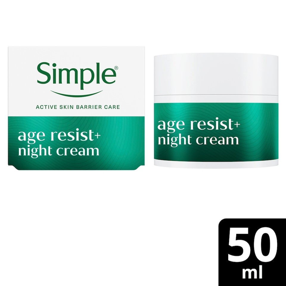 Simple Age Resist+ Night Cream 50ml