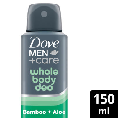 Dove Men+Care Bamboo & Aloe Whole Body Deodorant Spray 150 ml