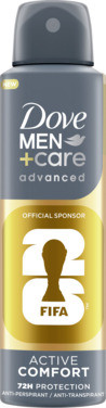 Dove Men+care Active Comfort (fifa Ltd Edition) Spray 150ml