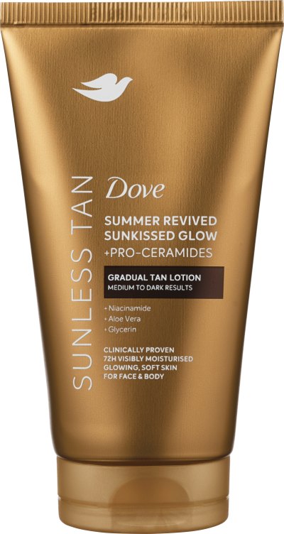 Dove Selvbruning Lotion Medium To Dark 75ml