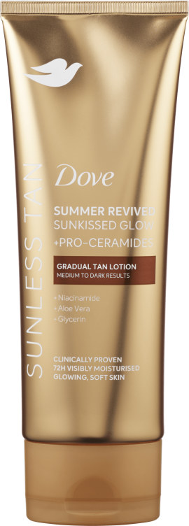 Dove Selvbruning Lotion Medium To Dark 200ml