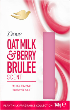 Dove Beauty Bar Oat Milk & Berry Brulee 141g