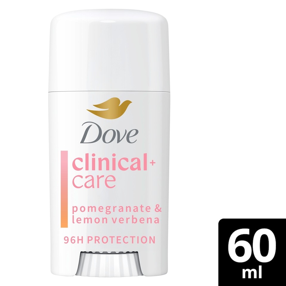 Dove Clinical Care Pomegranate & Lemon Verbena Antiperspirant Deodorant Soothing Serum Cream 60ml