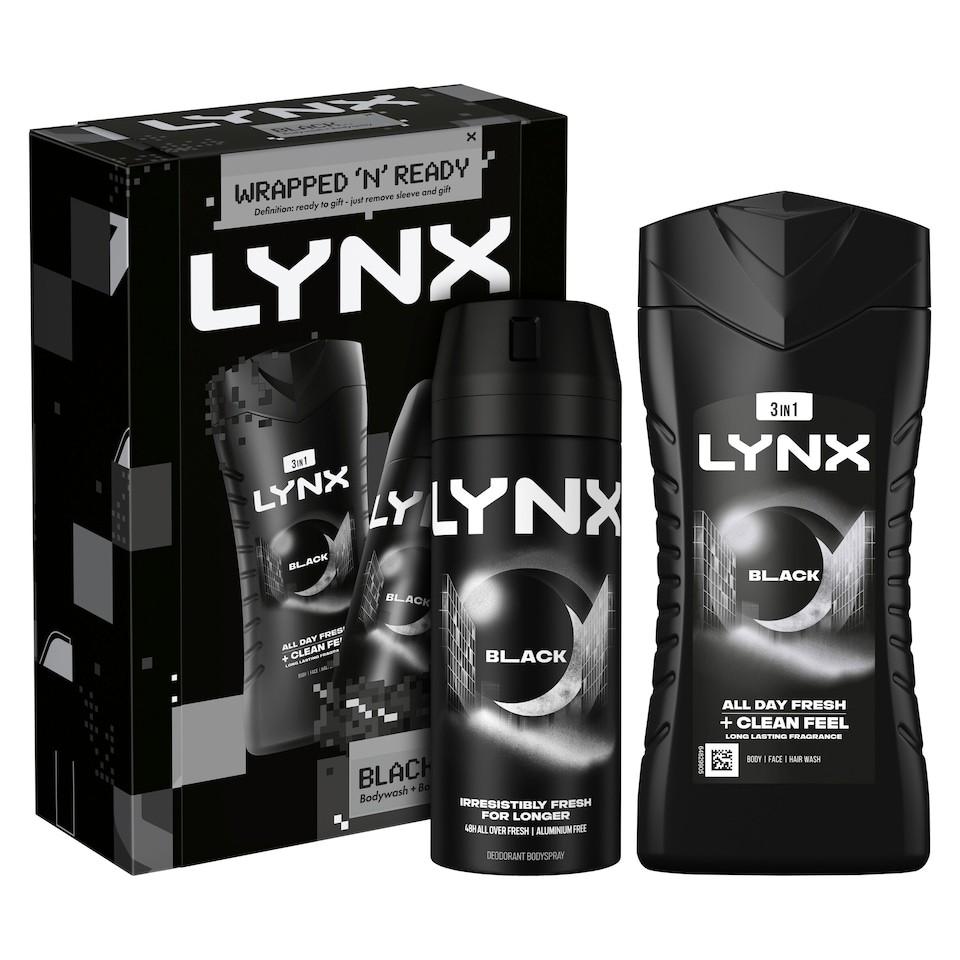 Lynx Black Duo Gift Set
