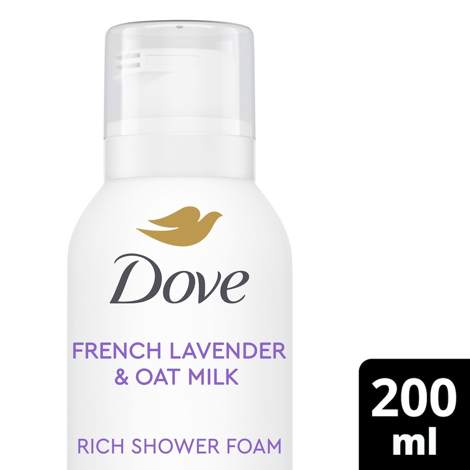 Dove Body + Mind French Lavender & Oat Milk Mousse 200ml