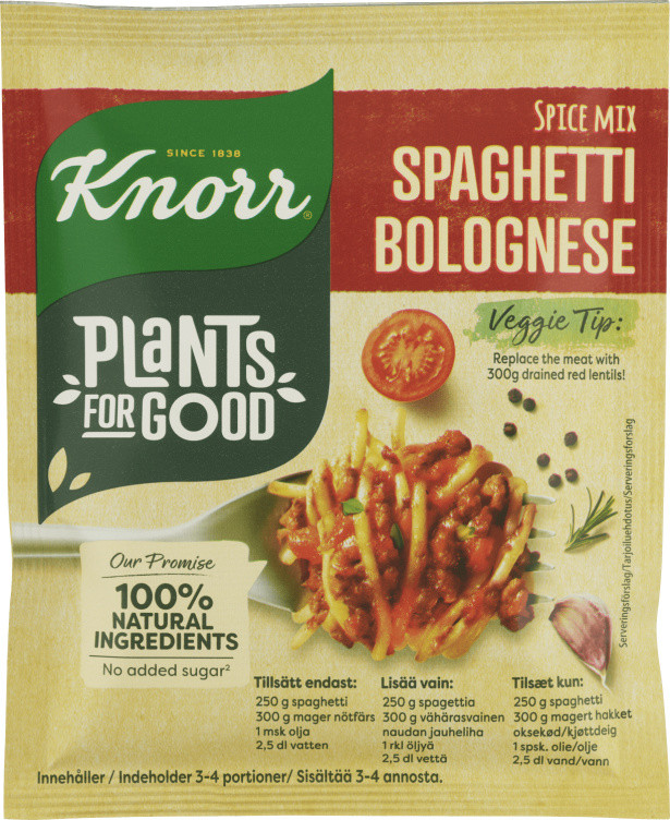 Spaghetti Bolognese Mix 38g Knorr