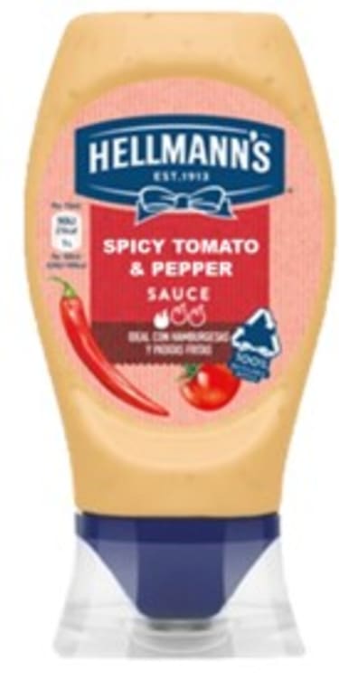Spicy Dressing Tomato&Pepper 250ml Hellmann's