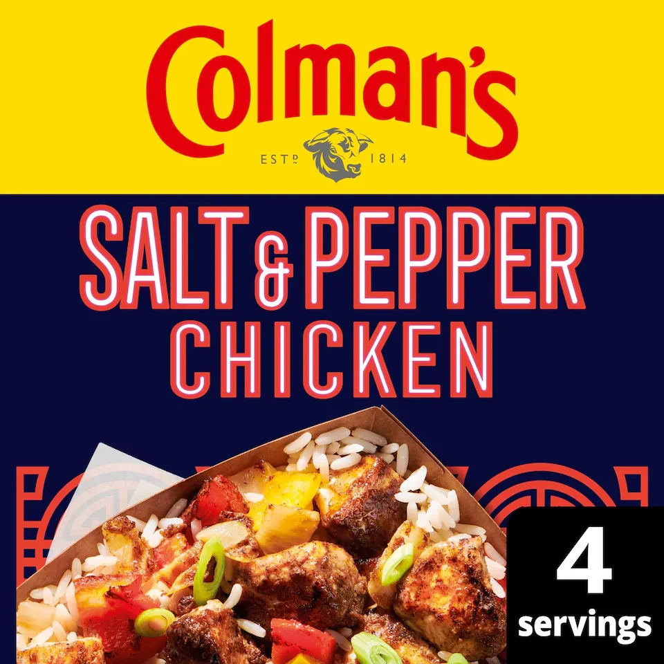 Colman's Weekend Wonders Salt & Pepper Chicken recipe Mix 23G