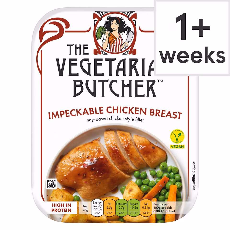The Vegetarian Butcher Impeckable Vegan Chicken Breast 180g