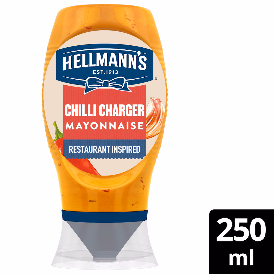 Hellmann's Chilli Charger Mayonnaise Squeezy 250ml