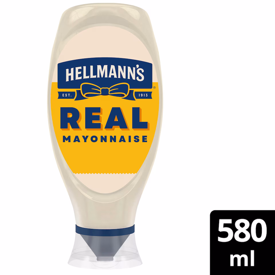 Hellmann's Real Mayonnaise Squeezy 580ml