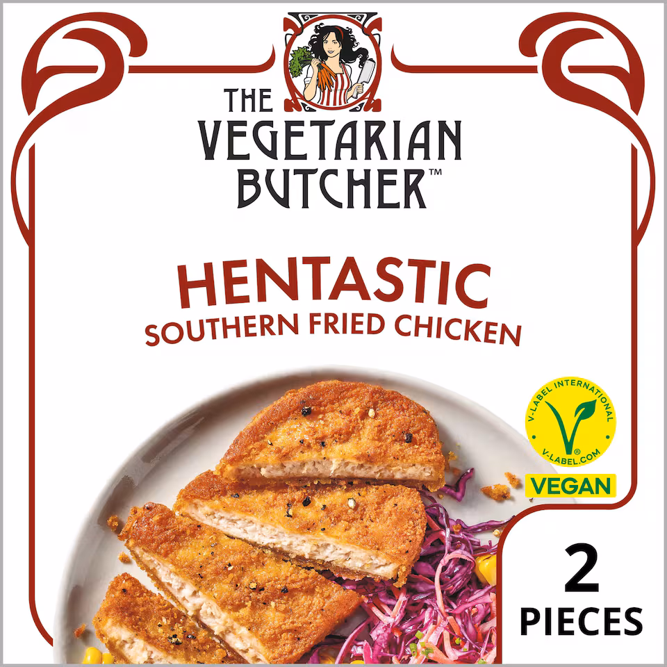 The Vegetarian Butcher Vegan Hentastic Southern Fried Chicken Fillet 200g