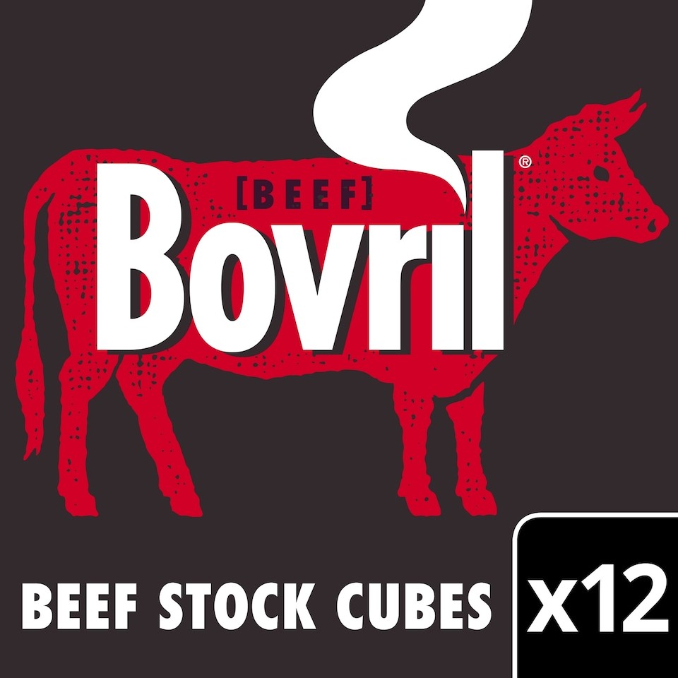 Bovril 12 Beef Stock Cubes 120g
