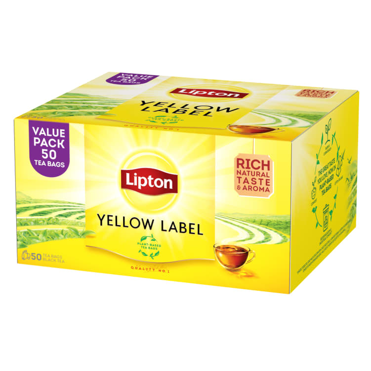 Yellow Label Tea 50pos Lipton