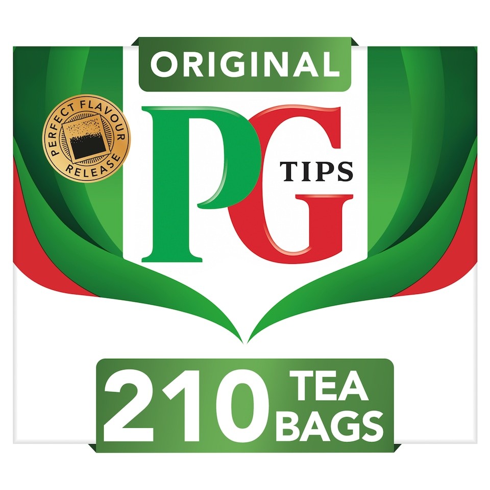 PG Tips Original Black Tea 210 Tea Bags 609g