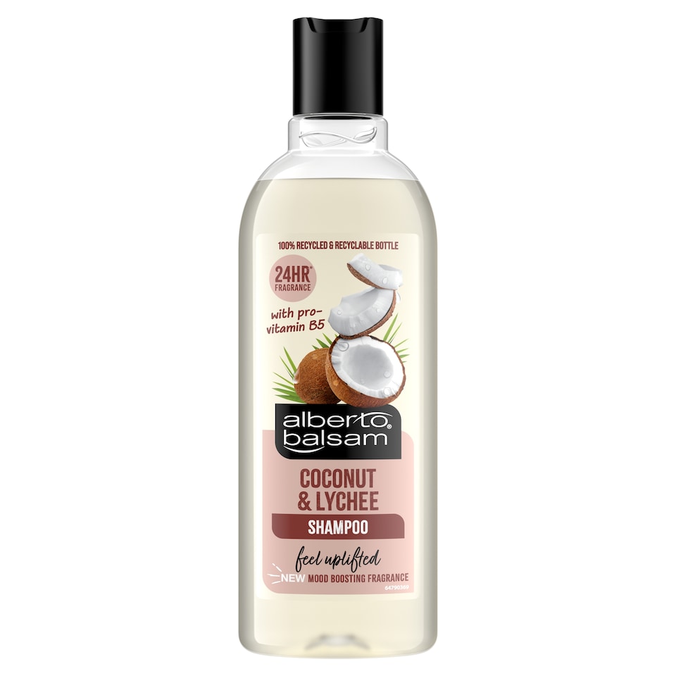 Alberto Balsam Coconut & Lychee Shampoo 300Ml