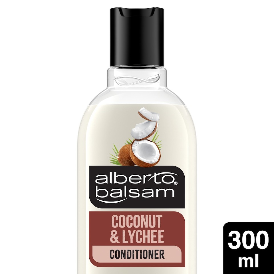 Alberto Balsam Coconut & Lychee Conditioner 300Ml