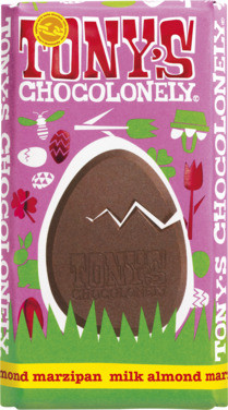 Tony's Chocolonely Mjölkchoklad Marsipan 180g