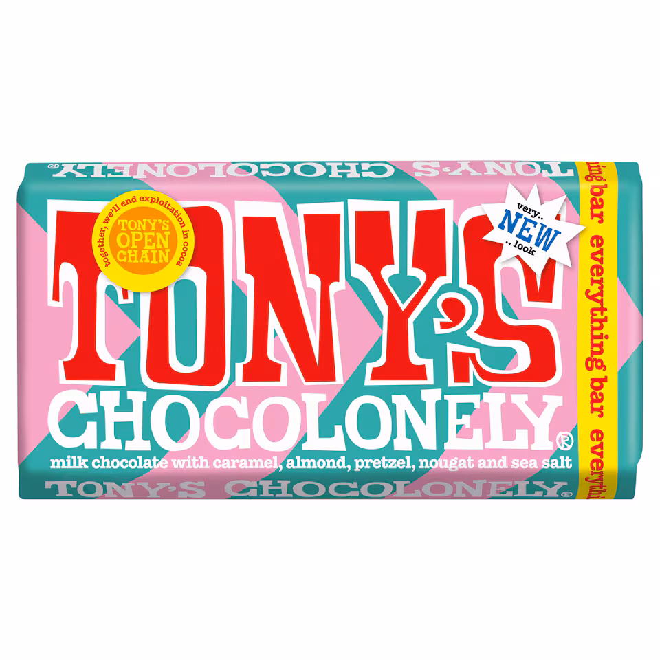 Tony's Chocolonely Everything Bar 180g