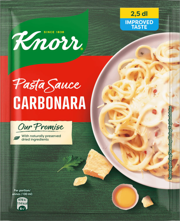 Carbonara Pastasaus 23g Knorr