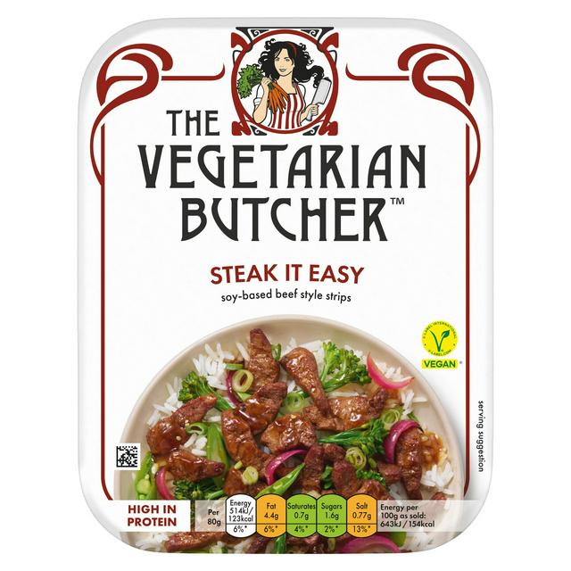 The Vegetarian Butcher 160g Steak It Easy Vegan Beef Style Strips