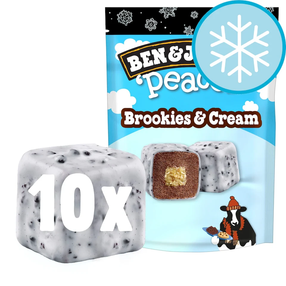 Ben & Jerry's Brookies & Cream 'Peaces' 160ml